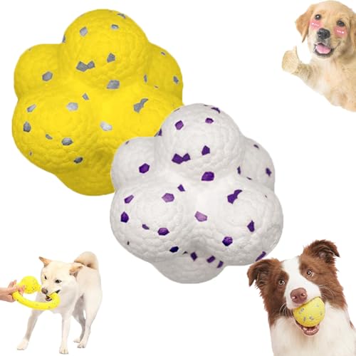 Nbzsmlkn Der Mellow Dog Calming Ball, Mellow Dog Calming Ball, Mellow Dog Calming Balls, Beruhigungsball Für Hundespielzeug, Kauball Für Hundespielzeug, Beruhigungsball Für Hunde (A-Ball,Mix) von Nbzsmlkn