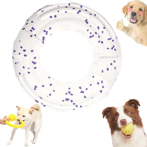 Nbzsmlkn Der Mellow Dog Calming Ball, Mellow Dog Calming Ball, Mellow Dog Calming Balls, Beruhigungsball Für Hundespielzeug, Kauball Für Hundespielzeug, Beruhigungsball Für Hunde (Platte,Weiß) von Nbzsmlkn