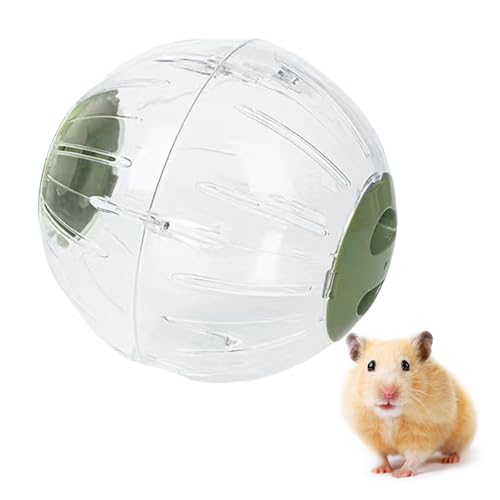 Nchdewui Hamster-Laufball, Transparenter Hamster-Gymnastikball, Joggingball, Nagetier-Laufspielzeug, Geeignet Für Hamster Und Mäuse, Sport, Nagetier-Laufspielzeug von Nchdewui