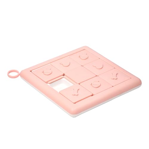 Nchdewui Hunde Leckerli Spielzeug, Dog Puzzle, Hundespielzeug Intelligenz für Iq-Training & Geistige Bereicherung, Hund Leckerli Spender Puzzle (pink) von Nchdewui