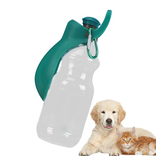 Neamou Tragbarer Reise-Wasserflaschenspender für Hunde, Hundewasserflaschen zum Spazierengehen | Tragbare Hundewasserflasche zum Spazierengehen - Auslaufsichere 450-ml-Hundewasserflasche für von Neamou