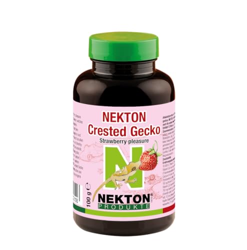 NEKTON-Crested Gecko Strawberry Pleasure | Alleinfuttermittel speziell für Kronengeckos mit Erdbeeren | Made in Germany (100g) von NEKTON