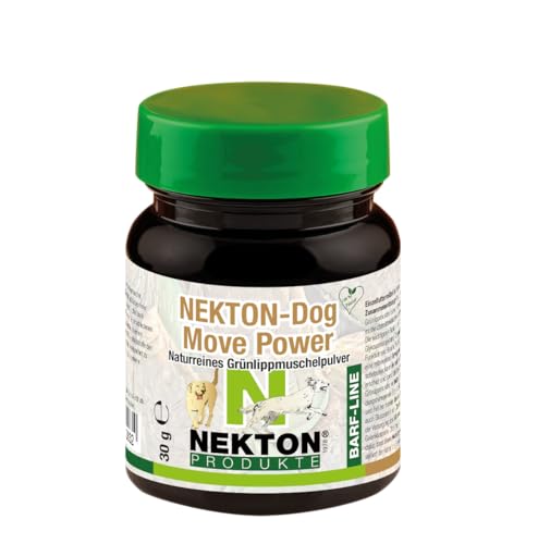 NEKTON-Dog Move Power | Naturreines Grünlippmuschelpulver für Hunde | Made in Germany (30g) von Nekton