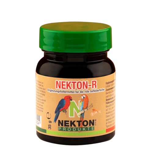 NEKTON Vitaminpräparat mit Farbintensivierung für die roten Bereiche im Gefieder, 1er Pack (1 x 35 g) von Nekton