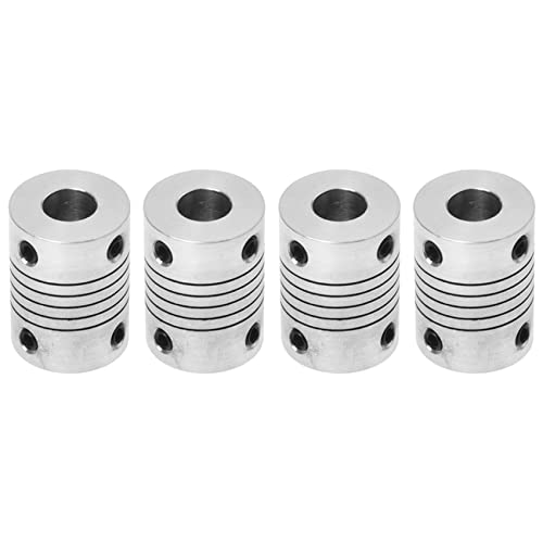 Nemeae 4X Motorwelle 8mm Bis 8mm Gelenkschraubenschluessel Koppler Kupplung D18L25 Nemeae 4X Motorwelle 8mm Bis 8mm Gelenkschraubenschluessel Koppler Kupplung D18L25 von Nemeae