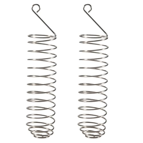Nemeae Spiral HäUschen, Hirse Treat Obst Halter für Papageien - Edelstahl Nemeae Spiral HäUschen, Hirse Treat Obst Halter für Papageien - Edelstahl von Nemeae