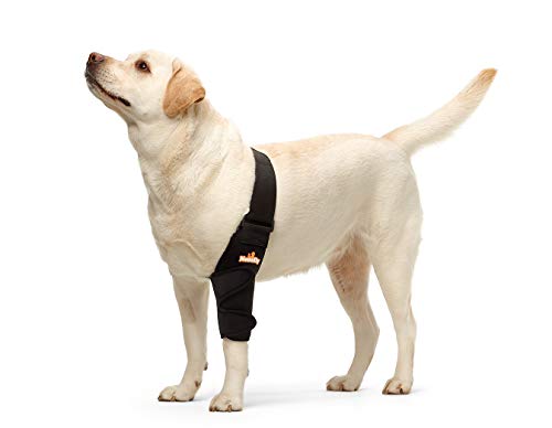 NeoAlly Dog Elbow Brace Protector Pads for Canine Elbow and Shoulder Support Elbow Hygroma, Dysplasia, Osteoarthritis, Elbow Calluses, Pressure Sores and Shoulder Dislocation (Left Large) von NeoAlly