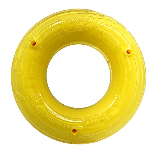 NERF Dog Scentology Hundespielzeug Huehnerfleisch Geruch Solid Core Ring 15 cm von Nerf Dog