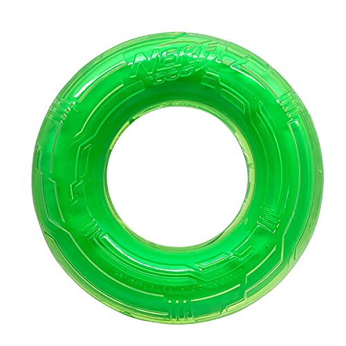 NERF Dog Scentology Hundespielzeug Rindfleisch Geruch Solid Core Ring 12,5 cm von NERF