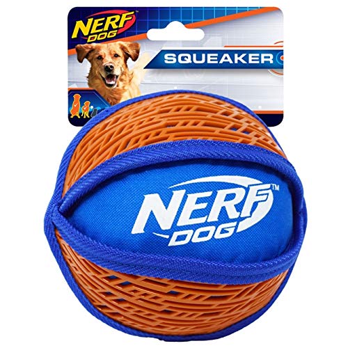 Nerf Dog VP6647E Force Grip Ball, 15 cm, rot/blau von Nerf Dog