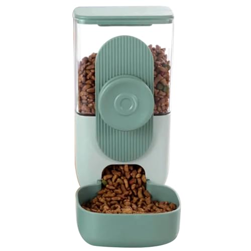 Tierfutterspender Käfigmontage automatischer Futterspender für Haustiere 870 ml Futterstation für Haustiere mit Trockenmittel nachfüllbar HIPS PET Futterspender für Katzen und Hunde von Neroyaner