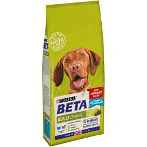 Purina Beta Adult Hund Trockenfutter (2kg) (Pute und Lamm) von Nestlé