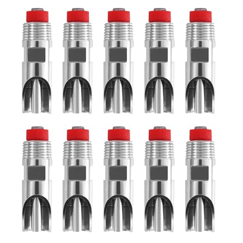 Nettoppo 10 Automatischer Nippel Wasser Aus Edelstahl Schwein, Automatische Wasser Düse, Trink Nippel Nettoppo 10 Automatischer Nippel Wasser Aus Edelstahl Schwein, Automatische Wasser Düse, Trink Nippel von Nettoppo