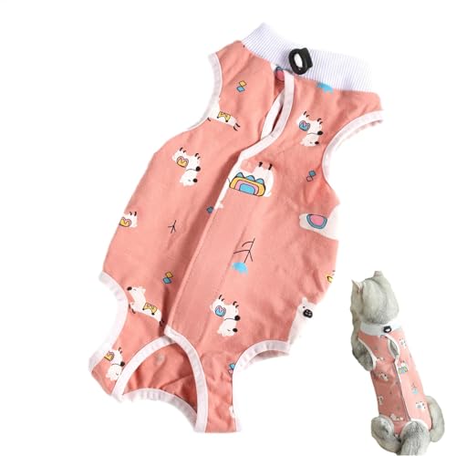 Cat Recovery Onesie - Atmungsaktives Kätzchen -Recovery -Hemd, Atmungsaktive Cat -Chirurgie -Wiederherstellungsanzug, Weiches Kätzchen Nach Der Heilung Hemd | Anti-Licking-Haustierbodysuit, Bauchschut von NevPuose