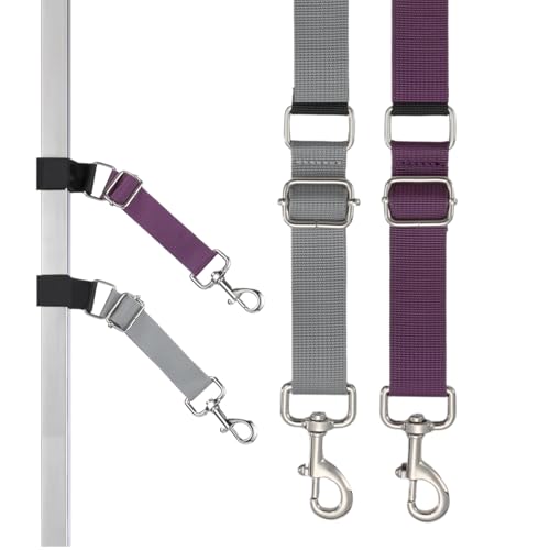 NevPuose Hundepflegearm-Zubehör | 2er Pack Verstellbarer Hundehaltegurt - Nylon-Führleine, Pflegezubehör & Stabiler Verlängerungsring Für Salon, Klinik, Haushalt, Innen- Und Außenbereich NevPuose Hundepflegearm-Zubehör | 2er Pack Verstellbarer Hundehaltegurt - Nylon-Führleine, Pflegezubehör & Stabiler Verlängerungsring Für Salon, Klinik, Haushalt, Innen- Und Außenbereich von NevPuose