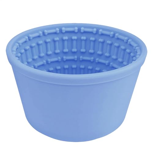 Langsame Feed Dogs Basins - Langsamer Hundefutter, Futterwürfel 4,33 x 4,33 x 2,95 Zoll | Langsamer Feeder für Hunde und Katzen, Schüssel für kleine Rassen von Nevalerra