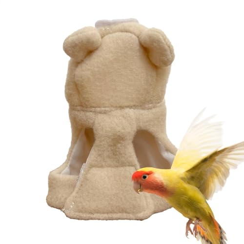 Nevalerra Süßes Vogelkostüm mit Vogel -veränderter Vogelstoff - Vögel für Cacatúa, Cacatúa Kostüm | Warme Schicht für, Vogel -Mehrzweckkleidung, Cosplay -Accessoire für Cotorr von Nevalerra