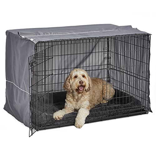 New World Comfort Kit für Hundekäfige, passender Bezug und Hundebett, um die Hundebox zu Hause zu machen, passend für 122 cm lange Hundekäfige von New World