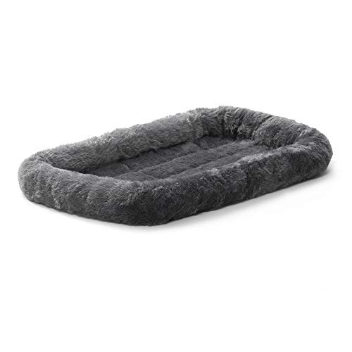 New World Modell B40222-GY Haustierkissen, Hundebett, 56 cm langes Hunde- oder Katzenbett mit bequemer Polsterung, ideal für kleine Hunderassen von New World