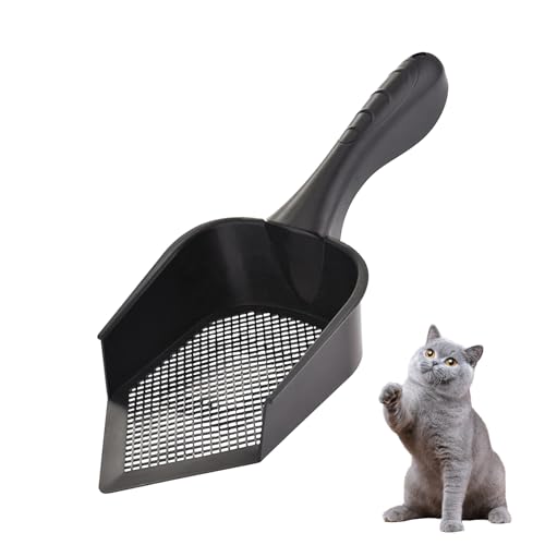 Nexoria Katzenstreuschaufel, Spitze Katzenstreuschaufel Katzenklo Schaufel Metall Haustierstreuschaufel Katzenschaufel Für Katzenklo Katzenstreuschaufel Schaufel Für Katzentoilette (1pc) von Nexoria