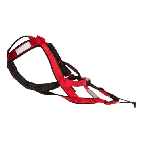 Schlitten-Hundegeschirr, Schlitten-Hundegeschirr, Hundegeschirr, Hochfestes Nylon-Hundeschlitten-Traktionsgeschirr, Professionelles Schlitten-Hundewagen-gewichtetes Geschirr, Canicross-Ski-Jöring Mit von Nexusectar