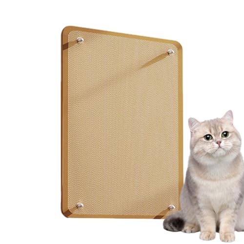 Sisal Teppich Katzen Kratzbrett Wand, Kratzmatte Katze Kratzbrett Wand Katzenkratzbretter Für Katzen,Kratzbretter Katze, Katzenteppich Kratzecke Kratzbretter Katze An Wand/Sofa/Bett von Nhujevkom