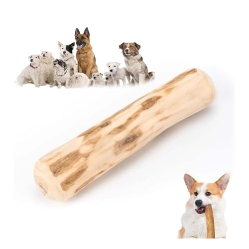 Niblido Mumbies Hundekauspielzeug aus Holz, Kaffee-Holz, Hundekaustab, individuelle Mumbien Kauen, Mumbies Holzkauen, Hundekauspielzeug für aggressive Kauer, Kaffee-Holzstab für Hund (M) von Niblido