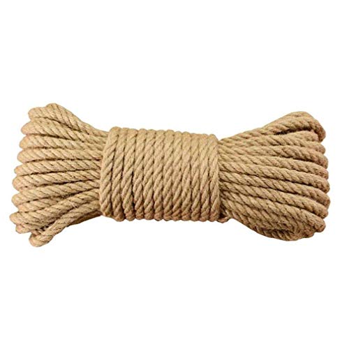 Kratzseil für Katzen, Jute, Hanfseil, stark, natürliches Sisal, Kätzchenbaum, Ersatzseil, 10 m von Nicedier