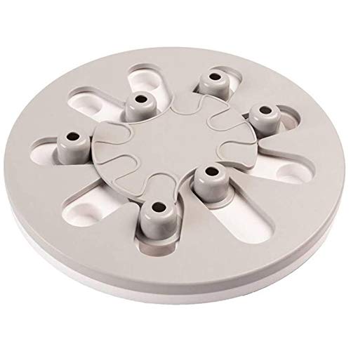 Nicfaky Pet Slow Feed Bowl Leckfutter-Trainingspuzzle Hundespielzeugspender Board Basin von Nicfaky