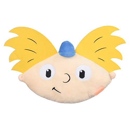 Nickelodeon for Pets Hey Arnold Fußballkopf Plüsch Hundespielzeug | 20,3 cm quietschendes Hundespielzeug - Plüsch Hundespielzeug für alle Hunde mit Hey Arnold Spielzeug Fußballkopf | 90er Jahre Nickelodeon Toys (FF15602) von Nickelodeon