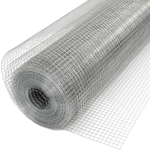 Niederberg Metall 20m x 100cm Volierendraht - Verzinkt 12x12mm - Maschendrahtzaun Kaninchendraht von Niederberg Metall