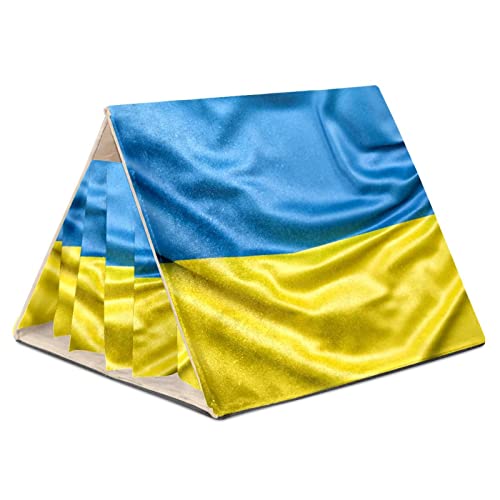 Meerschweinchenbetthöhle,gemütliches Hamsterhaus,Ukrainische Flagge Ukraine,Hamsterkäfigversteck,Haustierzelt und Bett,Tierhaus von NigelMu