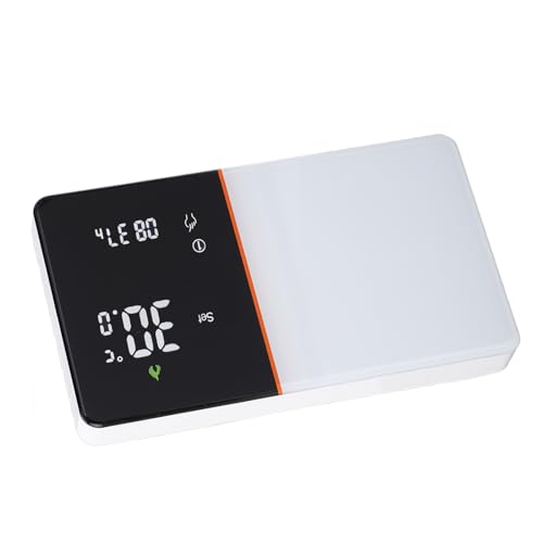 Nikou Intelligenter Temperaturregler, Programmierbarer Temperatur-Touchscreen-Thermostat-Temperaturregler für Fußbodenheizungskessel AC 95-240 V von Nikou