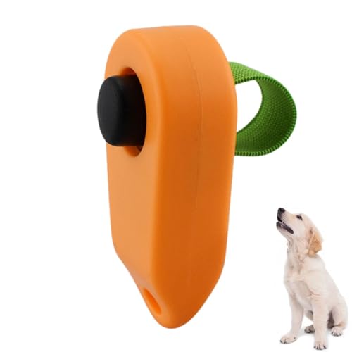 Niktule Clicker Hund, Haustier-Clicker-Trainer Mit Großem, Haustier-Clicker-Trainingsgerät, Haustier-Trainingsklicker Für Hunde, Katzen, Welpen, Vögel, Praktisches Design, Passende Größe von Niktule