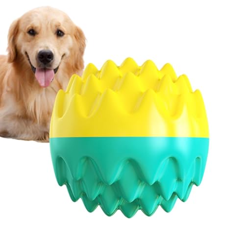 Quietschendes Hundespielzeug, Kauspielzeug für Welpen - Niedlicher Beißring für Hunde mit Quietscher,Quietschendes Hundespielzeug aus Gummi, Katzenspielzeug für den Innenbereich, von Niktule