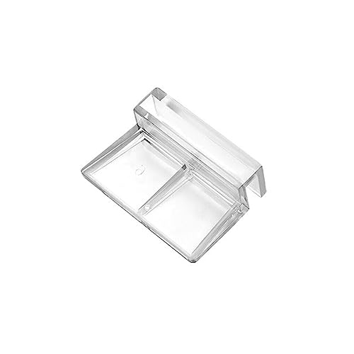 Nilioyul Fishtank Glass Cover Holder Ersatz Professionelles abnehmbares wiederverwendbares transparentes Shop Support Bracket Zubehör, 8MM von Nilioyul