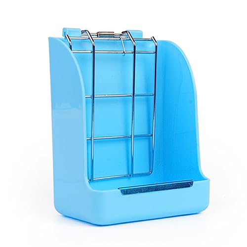 Nilioyul Hay Feeder Food Rack Feeding Holder Platzsparende stabile Struktur Große Kapazität Langlebige praktische Heimtierbedarf, Blau von Nilioyul