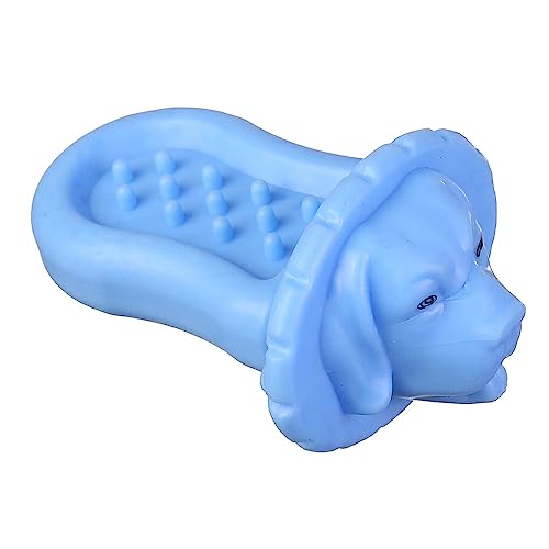 Nilioyul Pet Chew Toy Beißkäfig Interaktives Unterhaltungsspiel Teeth Stick mit Duftgummi Reinigungszubehör Geschenke, Blau von Nilioyul