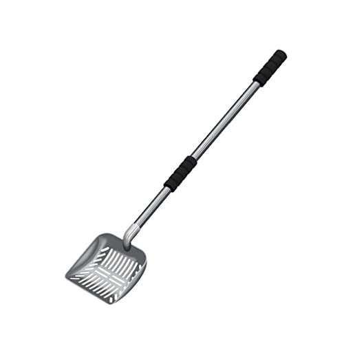 Nilioyul Pet Litter Scooper Haushalt Langer Griff Tier Deep Waste Scoop Sieb Reinigungssieb Wiederverwendbar Wiederverwendbares Schöpfen von Nilioyul