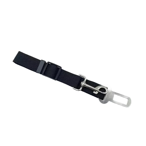 Car Seat Belt Dog Accessories Adjustable Harness(Black) von Nilnyvda