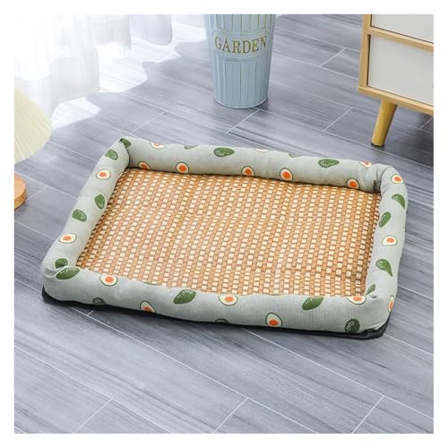 Nilnyvda Cooles Rattan-Sitzkissen for Hunde und Katzen, Haustier-Schlafbett(Gray,30x40cm) von Nilnyvda