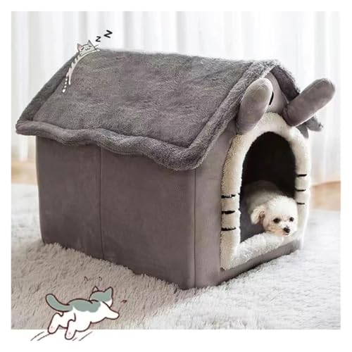 Nilnyvda Faltbares Schlafhaus for Katzen und Hunde(A,M 40x35x38cm) von Nilnyvda