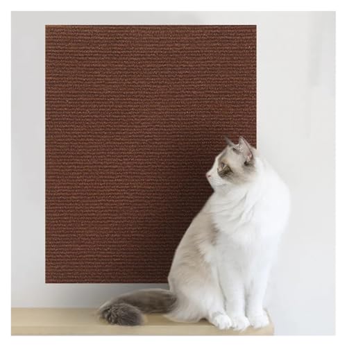 Nilnyvda Selbstklebendes Anti-Kratz-Sofa for die Wand, DIY-Katzen-Kratzschutz, Pfoten, schärfer, zuschneidbarer Teppich, Katzen-Kratzbrett(Set Meal 2,30X100CM) von Nilnyvda