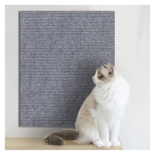 Nilnyvda Selbstklebendes Anti-Kratz-Sofa for die Wand, DIY-Katzen-Kratzschutz, Pfoten, schärfer, zuschneidbarer Teppich, Katzen-Kratzbrett(Style 8,30X100CM) von Nilnyvda