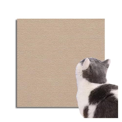 Nilnyvda Wand Anti Cat Scratch Sofa DIY Katzen Kratzbrett Sofa Schutz Pfoten Schärfen Zuschneidbar Selbstklebender Teppich Katzen Kratzbrett(Set Meal 6,40x100cm) von Nilnyvda