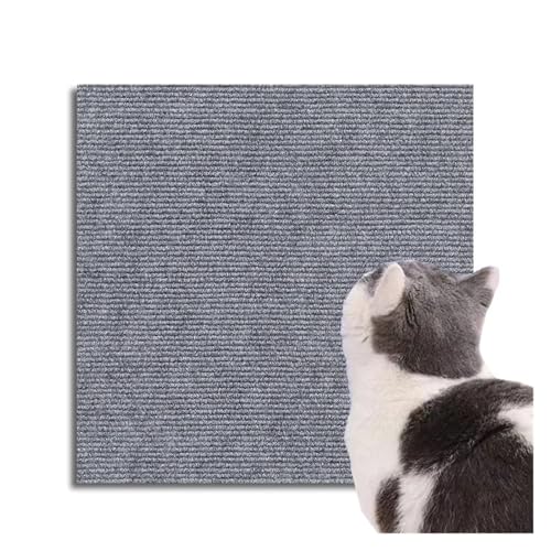 Nilnyvda Wand Anti Cat Scratch Sofa DIY Katzen Kratzbrett Sofa Schutz Pfoten Schärfen Zuschneidbar Selbstklebender Teppich Katzen Kratzbrett(Style 8,30x100cm) von Nilnyvda