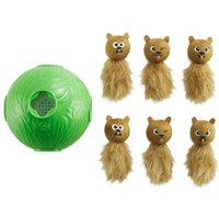 Nina Ottosson Dog Snuffle N' Treat Ball Intelligenzspielzeug von Nina Ottosson