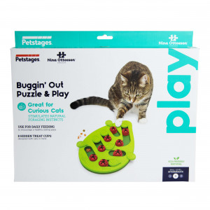 Nina Ottosson Puzzle & Play Buggin Out für die Katze Pro Stück von Nina Ottosson