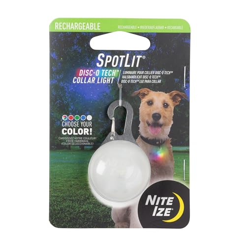 Nite Ize Spotlit Wiederaufladbare Halsbandleuchte - Disc-O Tech™ von Nite Ize