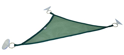 Niteangel 2 Packungen Atmungsaktives Mesh Reptile Hängematte, Triangle 13'' x 13'' x 19'', Grün von Niteangel